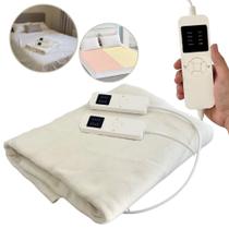 Lençol Térmico Casal Com Indicador De Nível De Temperatura 160X140CM Importway Lençol Térmico Casal Com Indicador De Nível De Temperatura 160X140CM Importway
