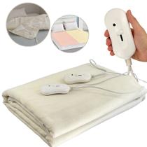 Lençol Térmico Casal King Size 203x182cm 3 Ajustes de Temperatura Elétrico Importway Iwlt009
