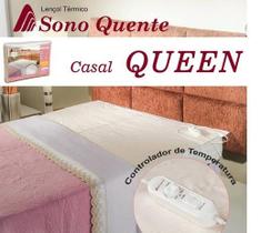 Lencol térmico casal/queen 10 temp. sono quente