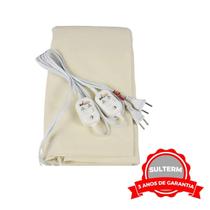 Lençol térmico elétrico casal 110v Sulterm 02 temperaturas certificado INMETRO unico garantia 3 anos