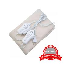 Lençol térmico elétrico king size 127v Sulterm certificado INMETRO unico garantia 3 anos