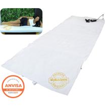 Lençol Térmico Impermeável Elétrico Para Cama Solteiro Maca Massagem 170x70cm Branco Unik Bivolt - Styllus - Styllus Term