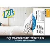 Lençol Térmico Solteiro Com Controle 10 Temperaturas - LZB Lençóis Térmicos