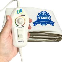 Lençol Térmico Solteiro Luxo Com Controle Potenciômetro 10 Temperaturas 3 Anos de Garantia Lençol Térmico Solteiro Luxo Com Controle Potenciômetro 10 Temperaturas 3 Anos de Garantia