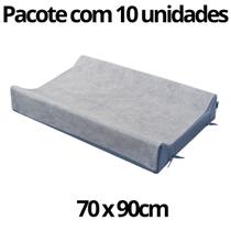 LENÇOL TNT PARA TROCADOR DE BEBE SEM ELASTICO 70 X 90cm 10PÇ