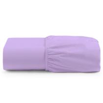 Lençol Unique Avulso de Baixo Solteiro com Elástico Micro Percal 400 Fios - Lilás Lençol Unique Avulso de Baixo Solteiro com Elástico Micro Percal 400 Fios - Lilás
