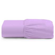 Lençol Unique Avulso De Baixo Solteiro Com Elástico Micro Percal 400 Fios - Lilás Lençol Unique Avulso De Baixo Solteiro Com Elástico Micro Percal 400 Fios - Lilás