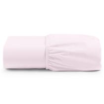 Lençol Unique Avulso de Baixo Solteiro com Elástico Micro Percal 400 Fios - Rosa