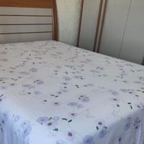 Lençol Virol Estampado 100% Algodão Sem Elastico Solteiro, Casal, Queen