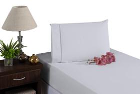 Lençol Viúvo 400 Fios 2 Peças 100% algodao