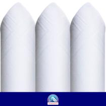 Lenços de Bolso 100% Algodão Premier 32x32 cm - Caixa com 3