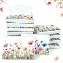 Lenços de Bolso 480 Folhas 3 Camadas Pacote Floral para Viagem