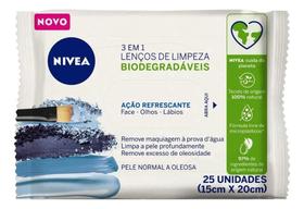 Lencos De Limpeza Demaquilantes Nivea 25un