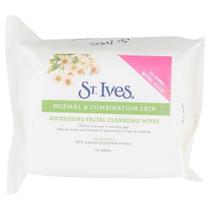 Lenços de Limpeza Facial St. Ives Pacote com 35 Unidades