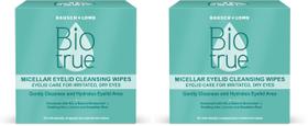 Lenços de Limpeza para Pálpebras Biotrue Micellar 30 Unidades x2