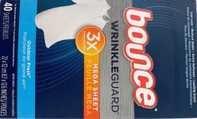 Lenços de Limpeza para Roupas phil goods Bounce Proteção Antirrugas 40 Folhas Lenços de Limpeza para Roupas phil goods Bounce Proteção Antirrugas 40 Folhas
