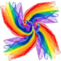 Lenços de malabarismo AIVIAI para crianças tocam 24 peças de música de dança Lenços de malabarismo AIVIAI para crianças tocam 24 peças de música de dança