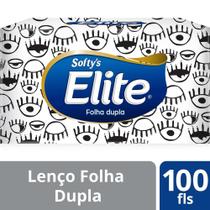 Lenços De Papel Elite Softys com 100