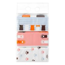Lenços De Papel Miniso Linha Gatos Cute Pets Pacote Com 3 Un Lenços De Papel Miniso Linha Gatos Cute Pets Pacote Com 3 Un