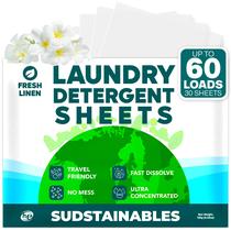 Lenços de Sabão para Roupa Sudstainables 60 Lavagens Fresh Linen