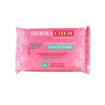 Lenços Demaquilantes com Colágeno Make Out 25 Unidades Dermachem