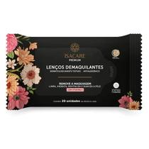 Lencos Demaquilantes Isacare 20x15cm 20und