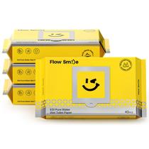 Lenços Descartáveis FLOW SMILE 160 Unidades XL Sem Fragrância Lenços Descartáveis FLOW SMILE 160 Unidades XL Sem Fragrância