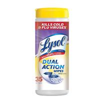 Lenços Desinfetantes Lysol Ação Dupla Citrus 70 Unidades