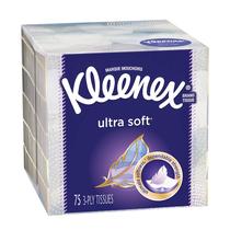 Lenços Faciais Kleenex Expressions Cubo com 75 Lenços Lenços Faciais Kleenex Expressions Cubo com 75 Lenços