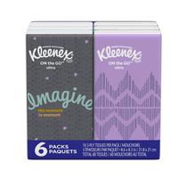 Lenços Faciais Kleenex On the Go 60 Folhas 3 Camadas Lenços Faciais Kleenex On the Go 60 Folhas 3 Camadas