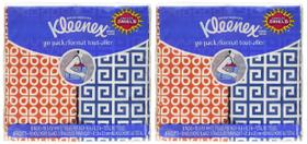 Lenços faciais Kleenex, pacotes de bolso de 3 camadas (16 x 10 lenços) Lenços faciais Kleenex, pacotes de bolso de 3 camadas (16 x 10 lenços)