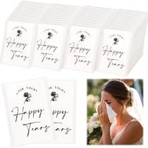 Lenços Happy Tears DORIS HOME para casamento, 48 peças, 3 camadas Lenços Happy Tears DORIS HOME para casamento, 48 peças, 3 camadas