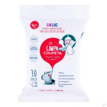 Lenços Higienizadores Limpa Chupeta Pacote Com 30 Original - Likluc