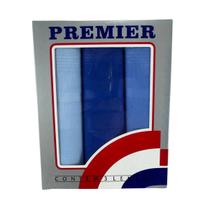 Lenços Masculinos De Bolso Caixa Cinza 39x39cm Kit 3 Unidades 100 Algodão Diversas Cores