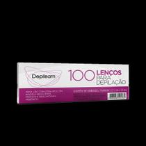 Lenços para Depilação Depilsam 100 Folhas