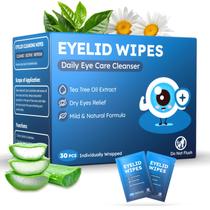 Lenços para Pálpebras ProCIV 30 Unidades com Óleo de Tea Tree Hipoalergênicos Lenços para Pálpebras ProCIV 30 Unidades com Óleo de Tea Tree Hipoalergênicos