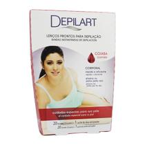 Lenços Prontos para Depilação Corporal Goiaba - Depilart