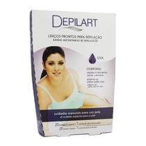 Lenços Prontos para Depilação Corporal Uva - Depilart