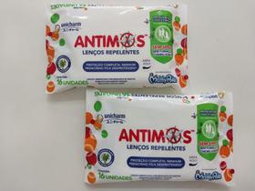 Lenços Repelentes Antimos 16 unidades