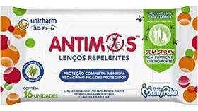 Lenços Repelentes Antimos 16 Unidades