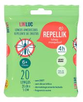 Lenços Repelentes Repellik Proteção Contra Mosquitos Insetos Lenços Repelentes Repellik Proteção Contra Mosquitos Insetos
