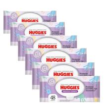 Lenços umed huggies one & done 48un (kit 6 pcts)