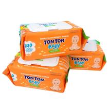 Lenços Umedecidos 4 pacotes Ton Ton Baby Confort 560 Un Tamanho 20x13cm Macio Lenços Umedecidos 4 pacotes Ton Ton Baby Confort 560 Un Tamanho 20x13cm Macio