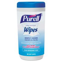 Lenços Umedecidos Antissépticos Purell com Aroma Refrescante 40 Unidades Lenços Umedecidos Antissépticos Purell com Aroma Refrescante 40 Unidades