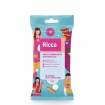 Lenços Umedecidos Atissépticos Ricca Fragrância Refrescante 10 Unidades