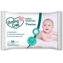 Lenços Umedecidos Baby Care Com 50 Unidades - 3-QUALYVIT