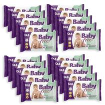Lenços Umedecidos Baby Free Kit 20 Pacotes Com 50un Cada
