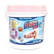 Lenços Umedecidos - Balde 06X400 Unidade - Rosa Lenços Umedecidos - Balde 06X400 Unidade - Rosa