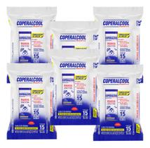 Lenços Umedecidos Coperalcool Bacfree 70% 6 Pacotes 15 Unidades