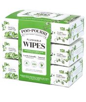 Lenços umedecidos descartáveis Poo-Pourri 3 unidades sabor pepino e aloe 150 unidades Lenços umedecidos descartáveis Poo-Pourri 3 unidades sabor pepino e aloe 150 unidades